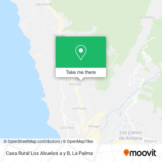 Casa Rural Los Abuelos a y B map