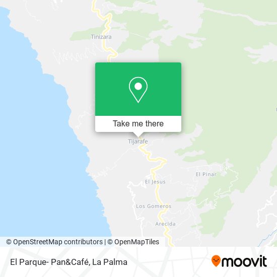 El Parque- Pan&Café map