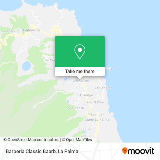 Barbería Classic Baarb map