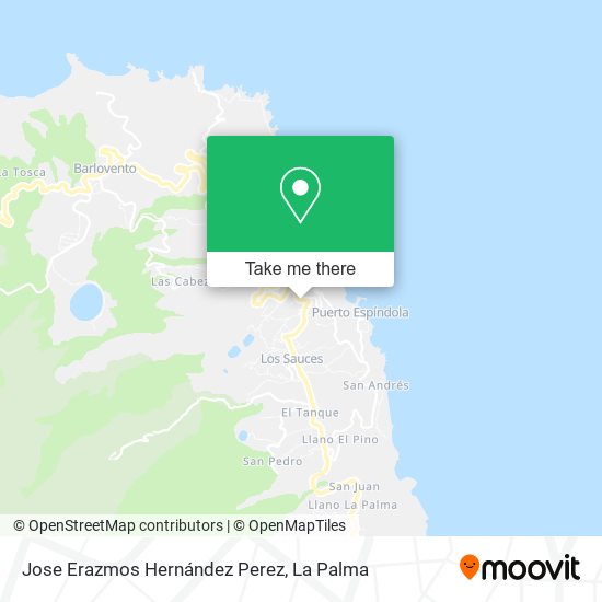 Jose Erazmos Hernández Perez map