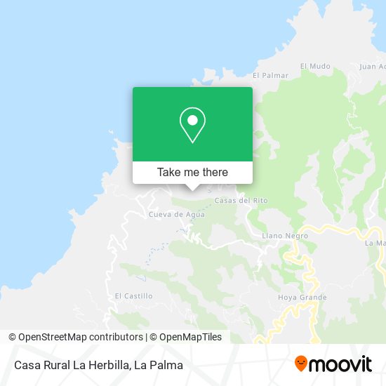 Casa Rural La Herbilla map