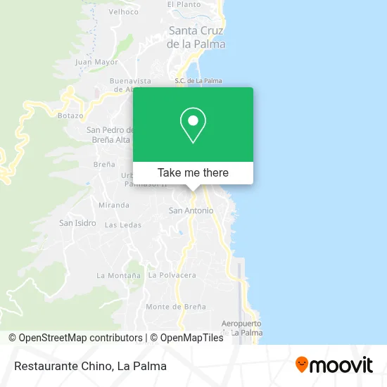 Restaurante Chino map