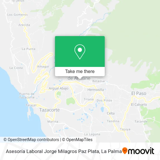Asesoría Laboral Jorge Milagros Paz Plata map