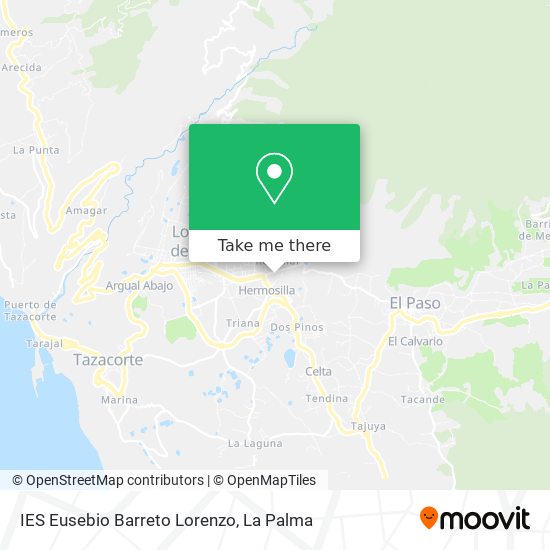 IES Eusebio Barreto Lorenzo map
