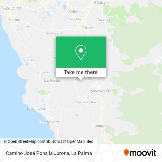Camino José Pons la Jurona map