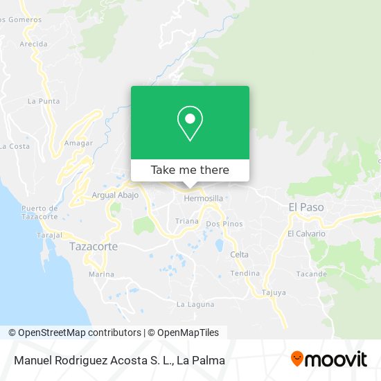 Manuel Rodriguez Acosta S. L. map