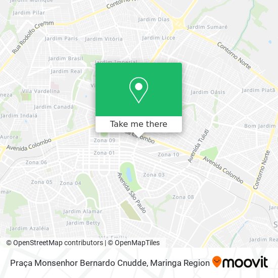 Praça Monsenhor Bernardo Cnudde map