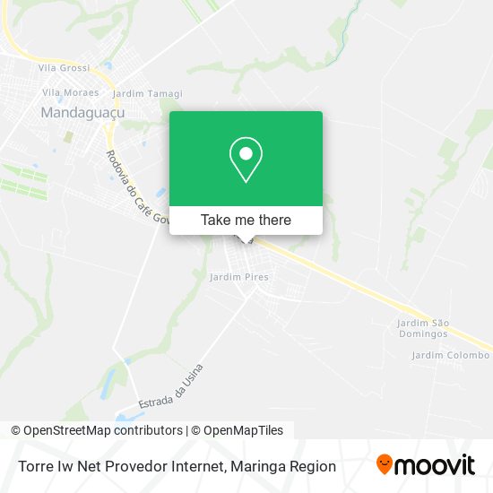 Torre Iw Net Provedor Internet map
