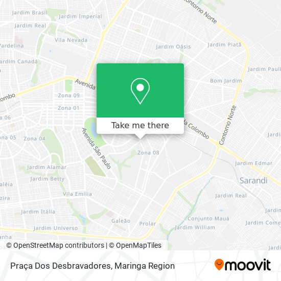 Praça Dos Desbravadores map