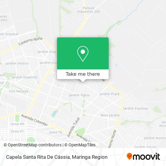 Capela Santa Rita De Cássia map