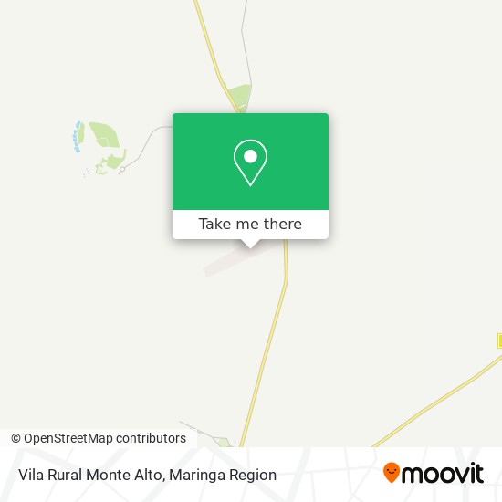Mapa Vila Rural Monte Alto