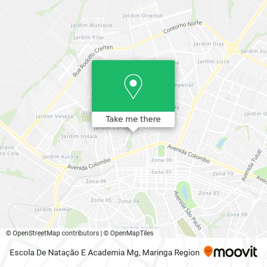 Escola De Natação E Academia Mg map