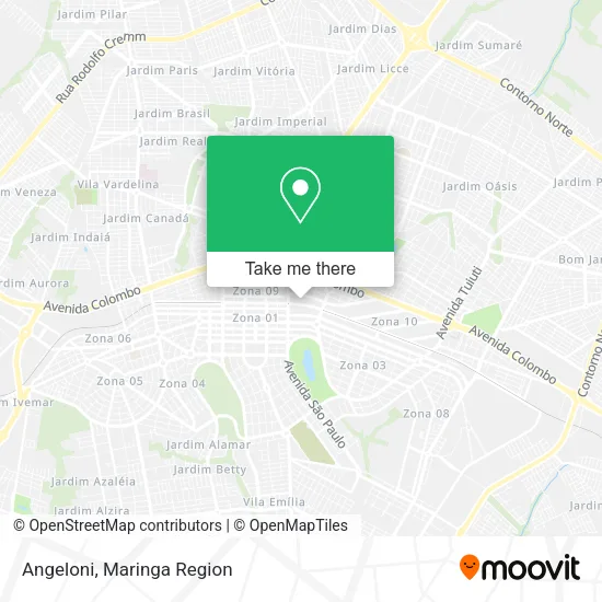 Angeloni map