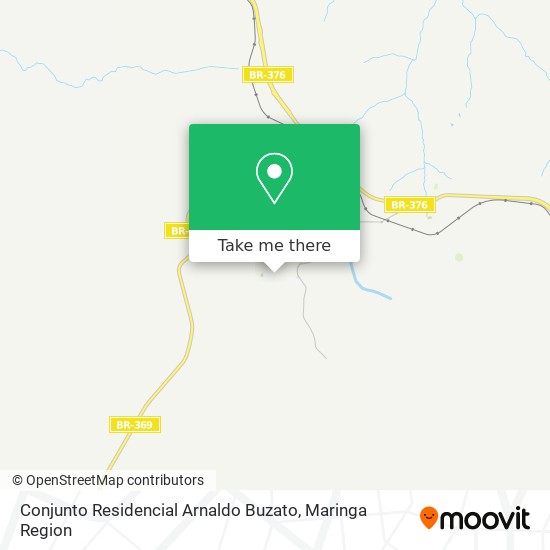 Conjunto Residencial Arnaldo Buzato map