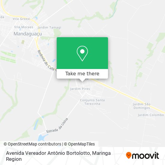 Avenida Vereador Antônio Bortolotto map
