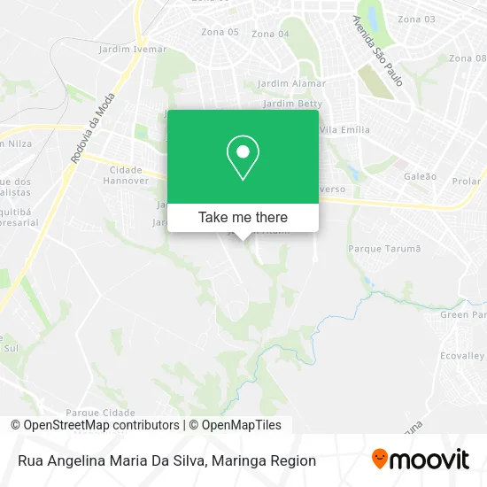 Rua Angelina Maria Da Silva map