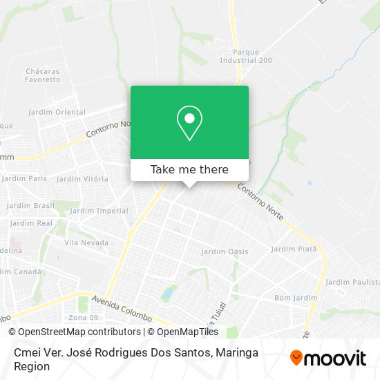 Cmei Ver. José Rodrigues Dos Santos map