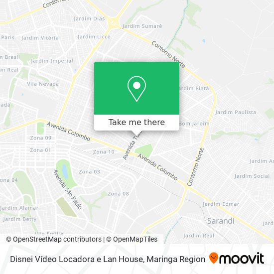 Disnei Vídeo Locadora e Lan House map