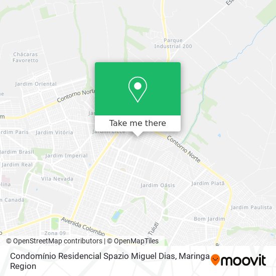 Condomínio Residencial Spazio Miguel Dias map