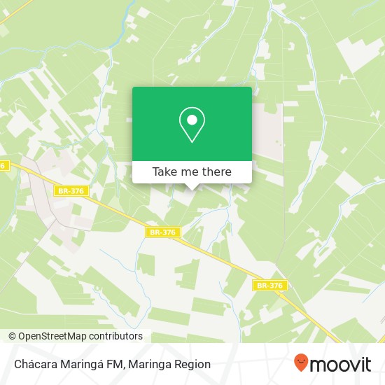 Chácara Maringá FM map