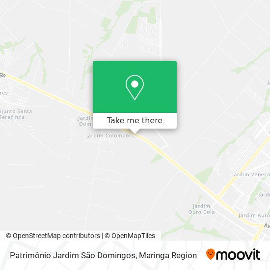 Patrimônio Jardim São Domingos map