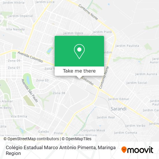Colégio Estadual Marco Antônio Pimenta map