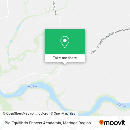 Bio Equilibrio Fitness Academia map