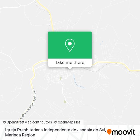Igreja Presbiteriana Independente de Jandaia do Sul map