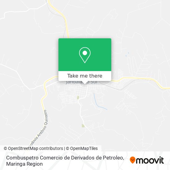 Combuspetro Comercio de Derivados de Petroleo map