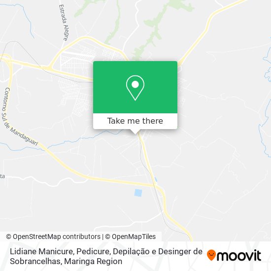 Lidiane Manicure, Pedicure, Depilação e Desinger de Sobrancelhas map