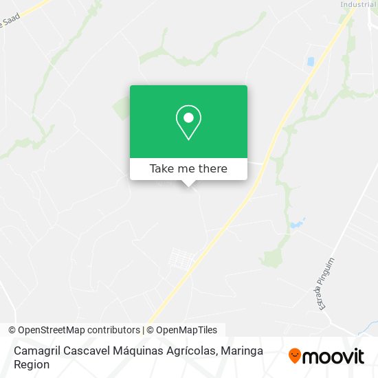 Camagril Cascavel Máquinas Agrícolas map