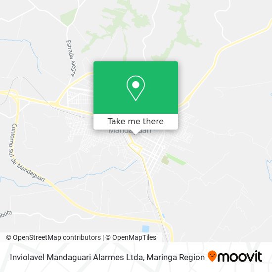 Inviolavel Mandaguari Alarmes Ltda map