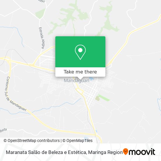 Maranata Salão de Beleza e Estética map