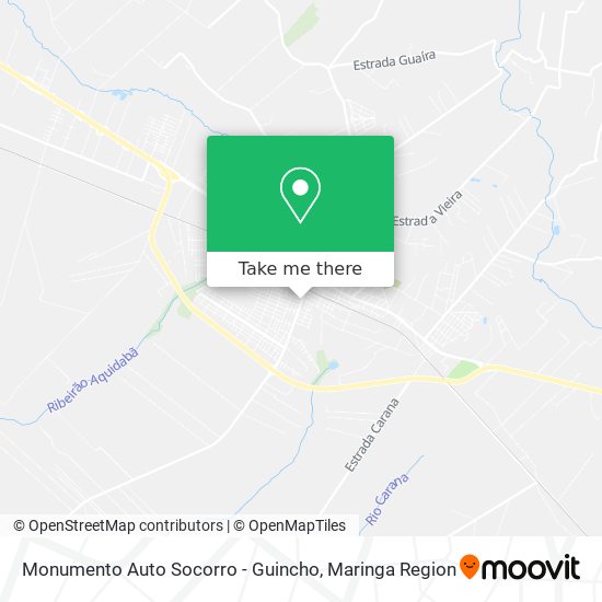 Monumento Auto Socorro - Guincho map