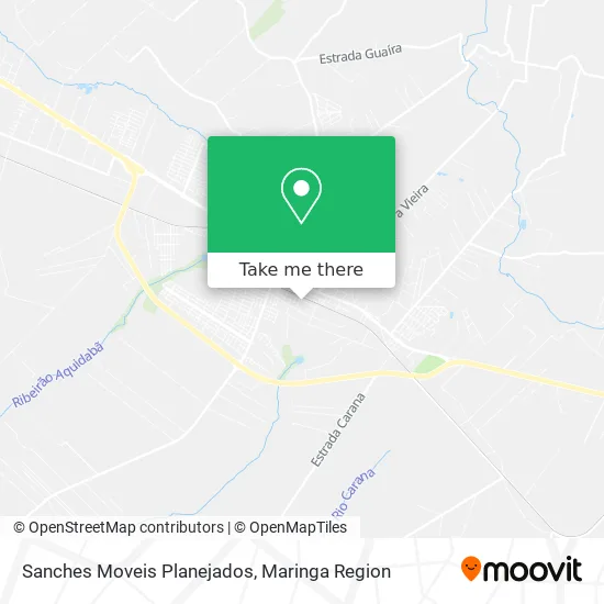 Sanches Moveis Planejados map