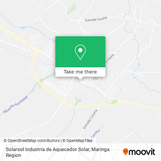 Solarsol Industria de Aquecedor Solar map