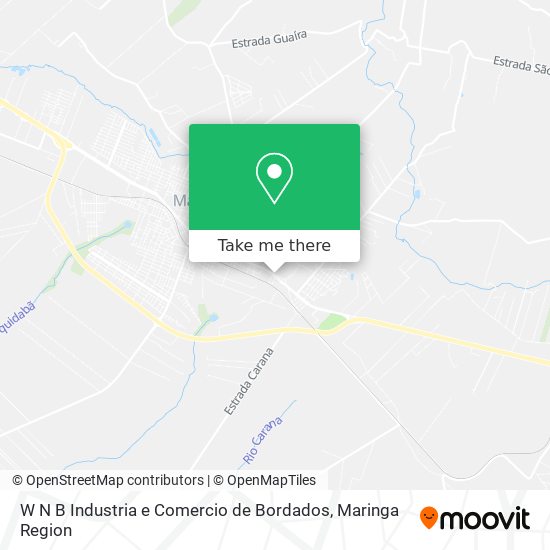 W N B Industria e Comercio de Bordados map