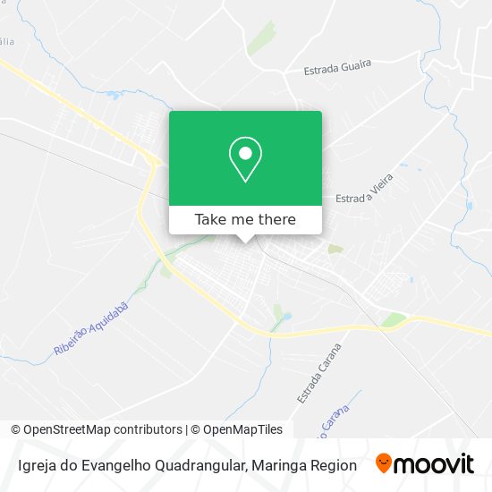 Igreja do Evangelho Quadrangular map