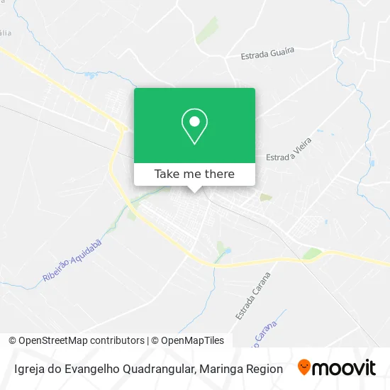 Igreja do Evangelho Quadrangular map