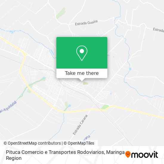 Pituca Comercio e Transportes Rodoviarios map