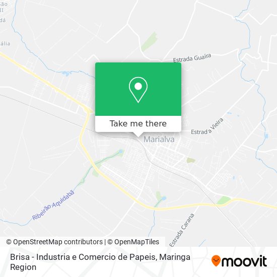 Brisa - Industria e Comercio de Papeis map
