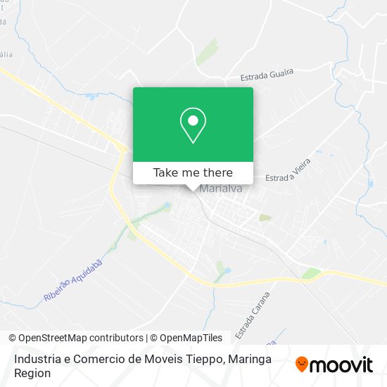 Industria e Comercio de Moveis Tieppo map
