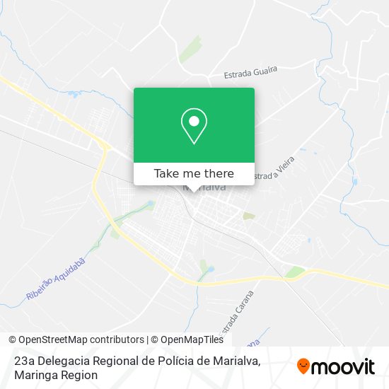 23a Delegacia Regional de Polícia de Marialva map