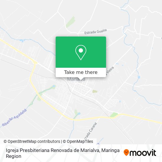 Igreja Presbiteriana Renovada de Marialva map