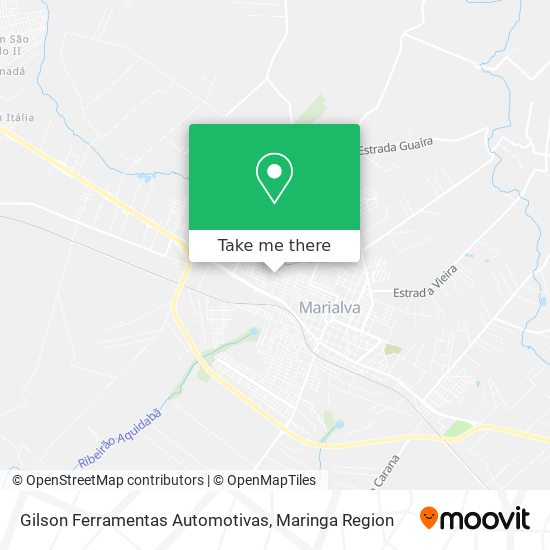 Gilson Ferramentas Automotivas map