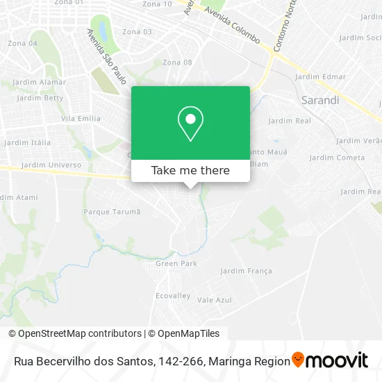 Rua Becervilho dos Santos, 142-266 map