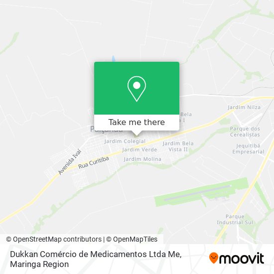 Dukkan Comércio de Medicamentos Ltda Me map