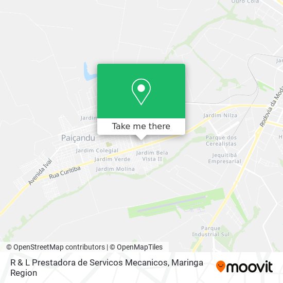 R & L Prestadora de Servicos Mecanicos map