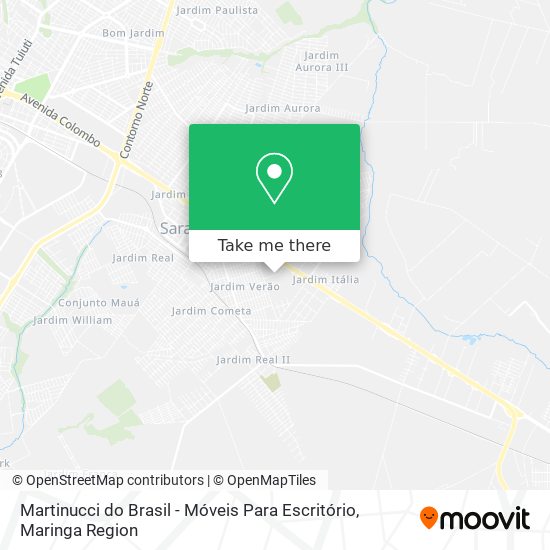 Martinucci do Brasil - Móveis Para Escritório map