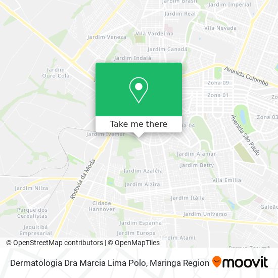 Dermatologia Dra Marcia Lima Polo map